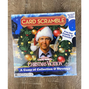 National Lampoon’s Christmas Vacation Card Scramble Game NEW